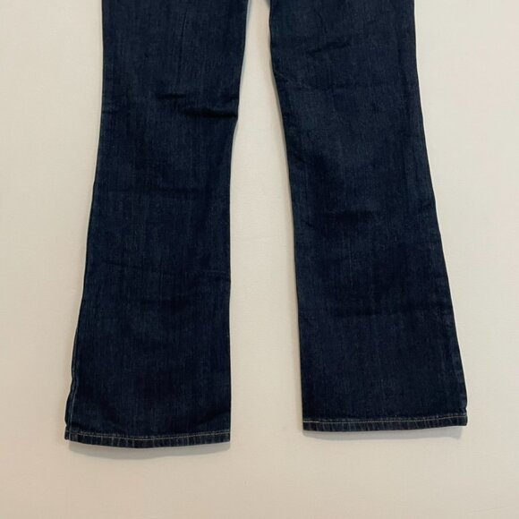 SIGNATURE BY LEVI STRAUSS & CO. LEVI'S LEVIS Low Rise Bootcut Jeans Dark Wash 4 - Picture 12 of 14